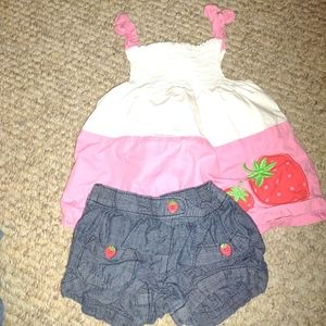 Gymboree Strawberry Sweetheart 4/5 Set